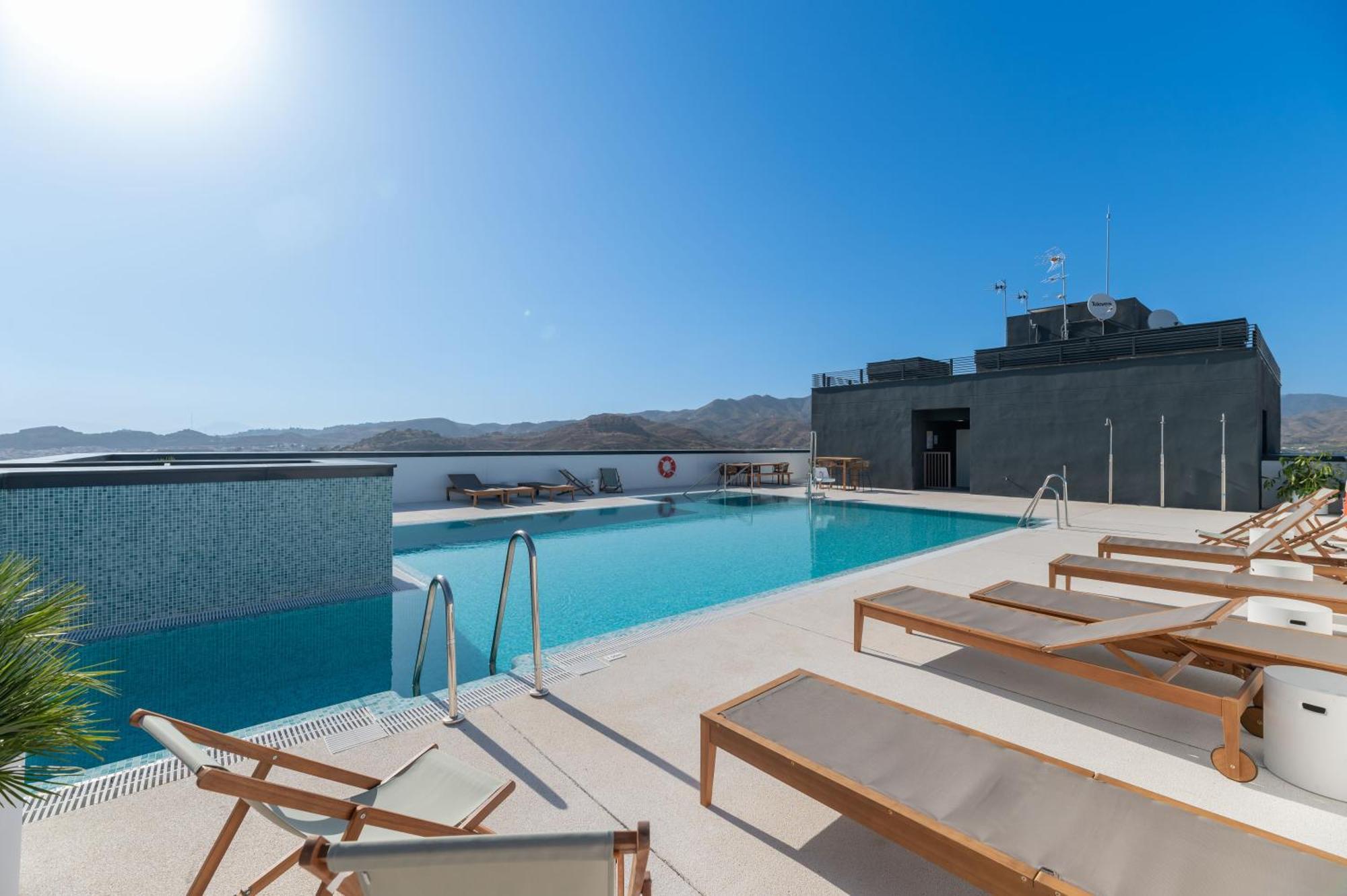 Ferienwohnung Xpce Urban 3 Malaga Skyline - Parking Free Exterior foto